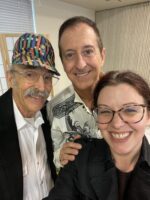 John Barcellona, Christopher Caliendo & Jenna Keefner after the Caliendo - Barcellona Spring Concert at Shumei Hall in Pasadena