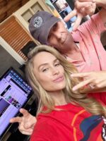 Waymo Mark writing and recording with the talented Laura Richter