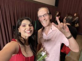 Mark with Jy Prishkulnik, Co-Director of “Fender” screening