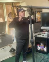 Recording vocals with Artist Sam Pate